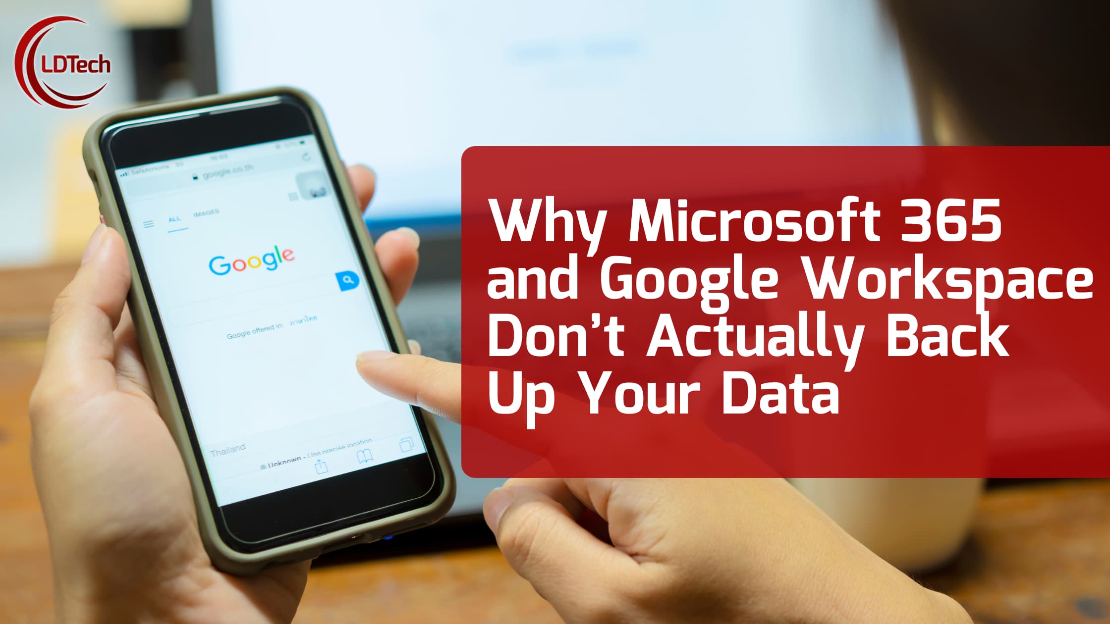 Why Microsoft 365 and Google Workspace Don’t Actually Back Up Your Data